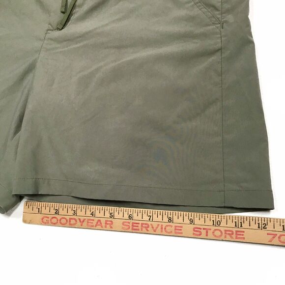 PATAGONIA Inter-Continental Cargo Shorts Women 10 L Military Olive Green Nylon - Picture 14 of 15